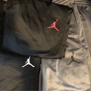 3 pair of boys Jordan pants